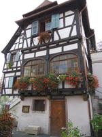 Fachwerkhaus mit Loggia