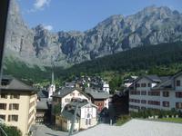 Blick auf Leukerbad