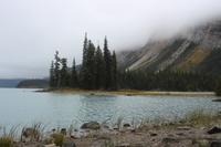 112. Spirit Island auf dem Maligne Lake