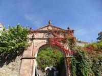 Eingang zur Burg in Bad Münstereifel.
