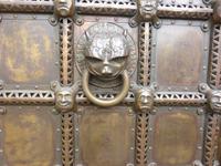Detail der Tür.