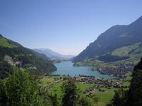 Blick zum Lungernsee