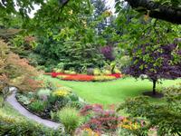 Pracht in Butchart Garten