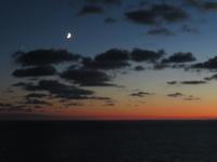 Abendstimmung über dem Meer