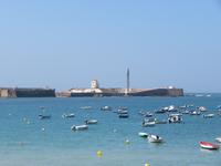 Cadiz  - Caleta - Festung San Sebastian