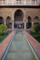 Spiegelblick. Reales Alcázares, Sevilla