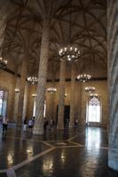 In der Seidenbörse von Valencia