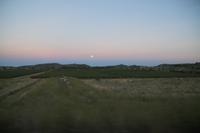 Der Mond über Südfrankreich