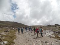 Wanderung auf dem Gipfel Mulhacen in Sierra Nevada - Alpujarras Bergwelt (34)