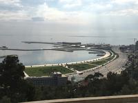 Blick zum Kaspischen Meer