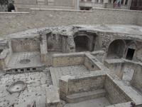 historische Hausruinen in der Altstadt