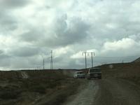 mit PKW unterwegs zu den Schlammvulkanen