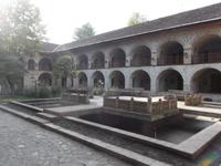 alte Karawanserei in Sheki