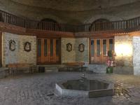 alte Karawanserei in Sheki