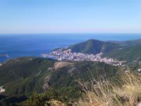 Montenegro-Blick auf Budva
