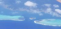 Flug von Bora Bora zurück nach Tahiti