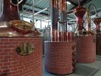 In der Whisky-Destillerie