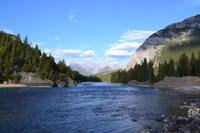 Banff-Nationalpark - Bow River und Tunnel Mountain