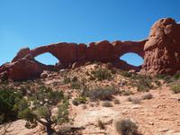 87_Arches Nationalpark - Nord- und Südfenster