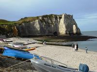 Etretat, Blick auf die Porte d'Aval