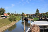 Bückenöffnung auf dem Brentakanal