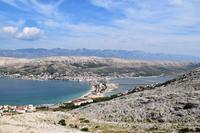 020 Blick auf die Stadt Pag