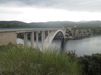 Brücke vor Sibenik
