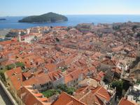 Auf der Stadtmauer von Dubrovnik