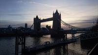 Tower Bridge am späten Nachmittag