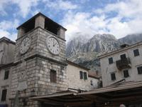Kotor Altstadt - Uhrturm