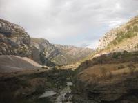 Fahrt an der Moraca entlang in Richtung Kolasin