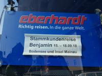 Stammkundenreise auf dem Bodensee mit Benjamin