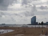 Spaziergang in Barcelona am Strand bis zum Hafen (9)