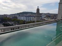 Blick vom Terrase in PLaza Catalunya in Barcelona (5)