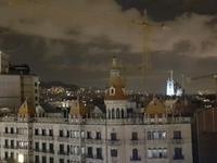 Blick von der Iberostar Hotel Terrasse in Barcelona