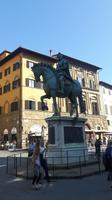 Florenz (Piazza della Signoria - Reiterdenkmal Cosimo I)