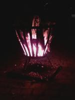Wir machen es uns am Lagerfeuer gemütlich