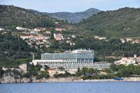 070 Ausflug zu den Elaphiten, Blick zum Hotel Sungarden