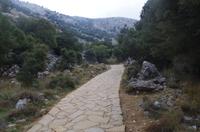 Weg zur Diktäischen Höhle
