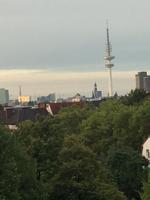 Über den Dächern von Hamburg - Blick aus dem Dorin Hotel Eppendorf