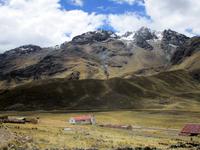 Landschaft am La Raya Pass