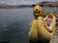 Mit diesem Boot ging es sanft über den See