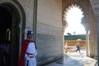 Wache vor Mausoleum