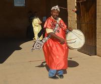 Gnaoua Musiker vor Chellah