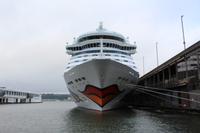 Unsere DIVA im Hafen von New York