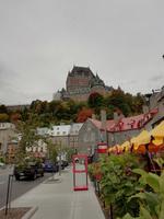 Blick auf das schöne Chateau Frontenac
