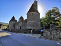 Die Wasserburg von Posanges