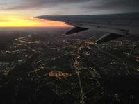 Dresden kurz vor Sonnenaufgang
