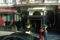 Hotel Sacher in Wien, Blick von der Ringstrasse