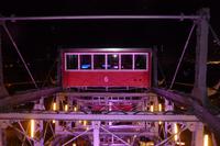 Gondel am obersten Punkt des Riesenrads